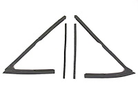 VWK 1710 64 Vent Glass Seal Kit for 1965-1965 Buick Gran Sport, 1964-1965 Buick Skylark, 1964-1965 Buick Special