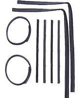 WFK 3111 72 Beltline Molding Kit for 1972-1974 Dodge R300, 1974-1974 Dodge R400, 1975-1979 Dodge D100, 1977-1979 Dodge D150