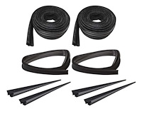 WFK 9111 86 Beltline Molding Kit for 1987-2000 Peterbilt 377, 1987-2007 Peterbilt 379