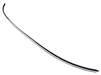WFT F526 C Windshield Molding for 1986-1994 Nissan D21, 1987-1989 Nissan Pathfinder, 1990-1995 Nissan Pathfinder