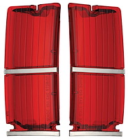 Tail Lamp Lens 1966 Chevelle Wagon/El Camino