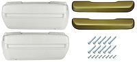 AK16GD Armrest Base/Pad Kit, Front, 1968-72 A-Body
