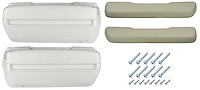 AK16SA Armrest Base/Pad Kit, Front, 1968-72 A-Body