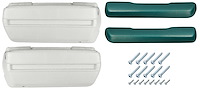 AK16TQ Armrest Base/Pad Kit, Front, 1968-72 A-Body