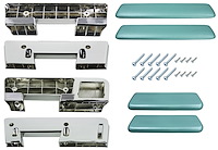 AK17TQ Armrest Kit, Front/Rear, 1965-67 A-Body