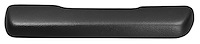 ARMREST PAD FRONT BLACK