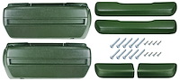 BK16OG Armrest Kit, 1968-69 Front Pads/Bases w/Rear Pads Only