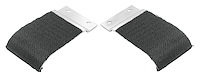 Side Glass Door Window Guides 1968-1972 GM A-Body Coupe/Convertible Pair