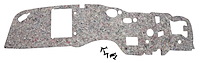 Firewall Insulation Pad 1968-72 GM A-Body With A/C