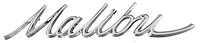 "Malibu" Quarter Panel Emblem 1966-1967 Chevelle