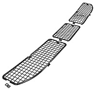 Cowl Grille Insert 1968-72 GM A-Body