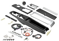 CONSOLE KIT 66-67 AUTO