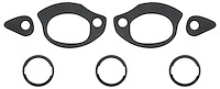 Door Handle & Lock Gasket Set for 1964-1972 GM A-Body [Rubber, 7-Piece Set]