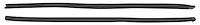 Window Glass Run Channel Felt Weatherstrips 1968 GM A-Body