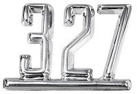 Fender Emblem for 1965-1967 Chevy Chevelle, El Camino with 327 [327 Numbers]