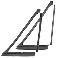 Vent Window Weatherstrip Seals 1968 GM A-Body Coupe/Convertible