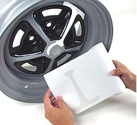 Wheel Masking Kit 1969-70 Chevy Chevelle/El Camino SS, Olds Cutlass/442 SS I