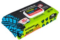 Crocodile Cloth AutoSCRUB Heavy-Duty Dual-Sided Hand and Tool Cleaning Wipes, 15 in. x 10 in., 60-Count