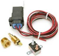 Weatherproof Electric Fan Relay Kit W/Thermostat Protection SPST 35 Amp Relay