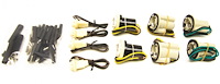 Headlight Socket Pigtail Kit 1980-1987 GM C10, C20, C30 Truck, Suburban (Single Square Headlights)