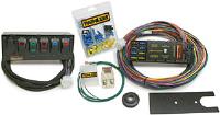 10-Circuit Race Wire Harness/Panel Kit With 6-Switch Contour Panel