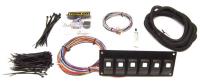6-Switch Track Rocker Switch Panel - In-Dash Mount