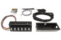 Track Rocker 6-Switch Panel - Flange / Under-Dash Mount