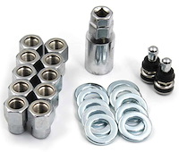 Deluxe Lug Nut Installation Kit 12mm x 1.5 Thread [Open End]