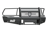 410VF6B Vaquero Non-Winch Front Bumper, Full Guard, Satin Black, 2011-2018 Ram 2500/3500/4500/5500