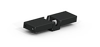 520BRS-STM TRECK Spare Tire Winch Relocation Mount, Texture Black, Fits Select Jeep Gladiator