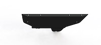 6213F1SPB Stealth Skid Plate, Mid Width, Steel, Satin Black