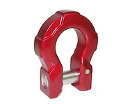 RG-SH087CR Identity Shackle, Aluminum, Red