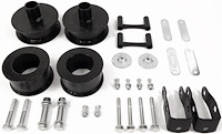Leveling Coil Spacers [2.5 in.] for Front 2007-2017 JK 4WD and 2007-2017 JK 2WD