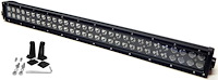 CREE LED Double Row Light Bar with Black Light Panel [30 in. Straight]