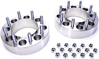 8-Lug Wheel Spacers [2 in. Thick] for 2003-2019 Ford F250, F350 4WD 8 x 170 mm Bolt Pattern