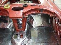 Firewall Sound Deadening and Thermal Insulation Kit for 1955-1962 Triumph Models