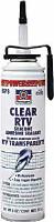 PowerBead Clear RTV Silicone Adhesive Sealant 7.25oz Can