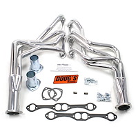 Metallic Ceramic Coated Headers 1967-89 Small Block Chevy 265-400 1-5/8" Tube Diameter