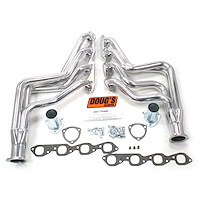 Long Tube Header for 1965-1981 GM F & A-Body Big Block Chevy [Silver Ceramic Coated]