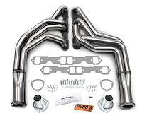 D353-SS Stainless Steel Long-Tube Headers, 1955-1957 Small Block Chevy 265-400, 1-3/4 in. Tube Diameter
