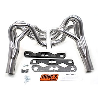 Metallic Ceramic Coated Headers 1962-1967 Chevy II/Nova Small Block 265-400 Fenderwell Exit 2" Tube Diameter