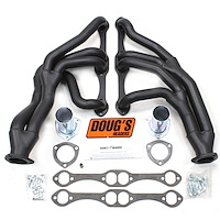 Black Hi-Temp Coated Headers 1962-1967 Small Block Chevy 265-400 1-5/8" -2" Tube Diameter
