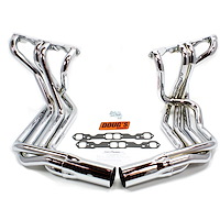 Sidemount Header for 1963-1982 Chevy Corvette Small Block Chevy [Chrome]