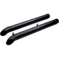Side tubes Black Painted