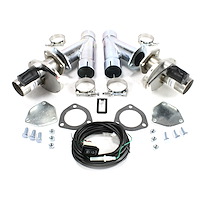 Electric Exhaust Cutout Kit 2.25" Tube Diameter