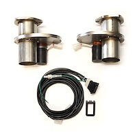 Electric Exhaust Cutouts 2.5" Tube Diameter