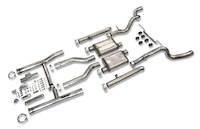 LS Engine Swap Exhaust System for 1963-1972 Chevy C10, GMC C-15 Pickup Trucks 2WD (Short Bed)