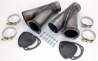 Y-Pipe Exhaust Cut-Outs 3.5"