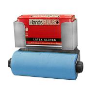 Paper Towel Holder with Latex/Nitrile Glove Dispenser 13.75" W x 9.75" H x 4.5" D