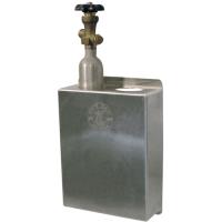 2-Bay CO2 Bottle Rack 8" W x 10" H x 3.5" D